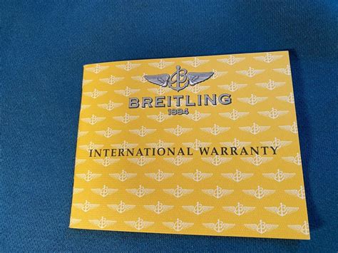 breitling guarantee|Breitling warranty registration.